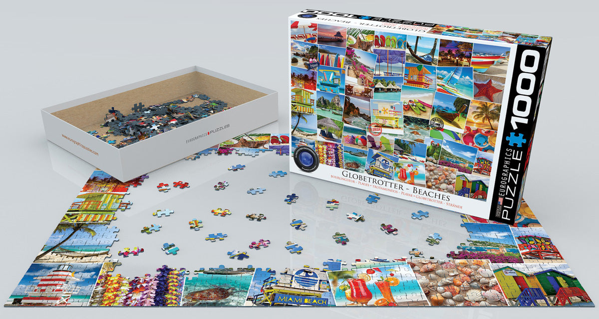 Puzzle: The Globetrotter Collection - Globetrotter Beaches - for just $19.99! 
