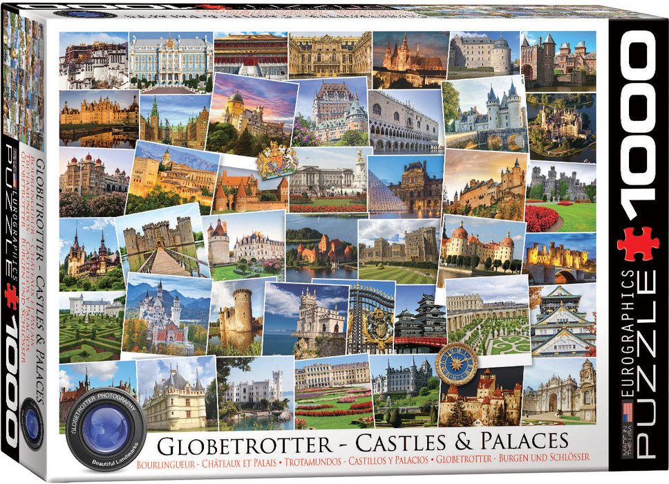 Puzzle: The Globetrotter Collection - Castles and Palaces Globetrotter - for just $19.99! 