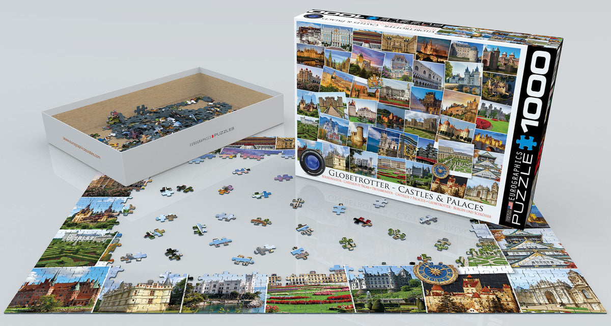 Puzzle: The Globetrotter Collection - Castles and Palaces Globetrotter - for just $19.99! 