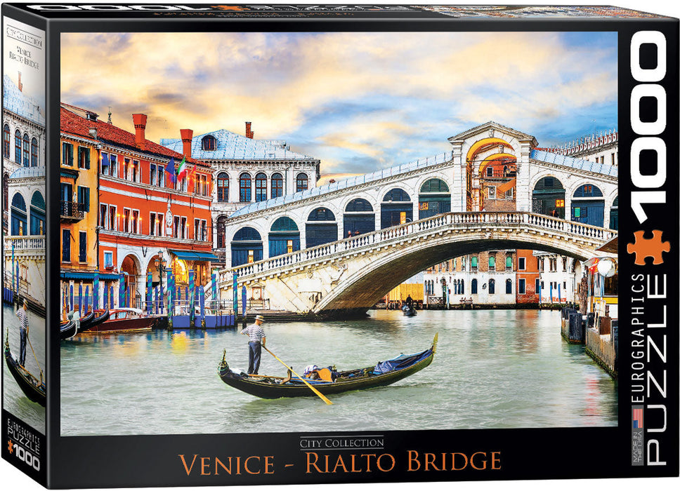 Puzzle: City Collection - Venice Rialto Bridge - for just $19.99! 