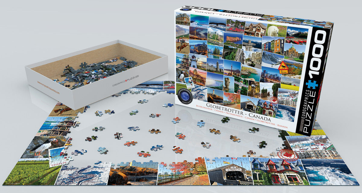 Puzzle: The Globetrotter Collection - Globetrotter Canada - for just $19.99! 
