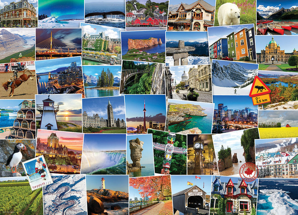 Puzzle: The Globetrotter Collection - Globetrotter Canada - for just $19.99! 