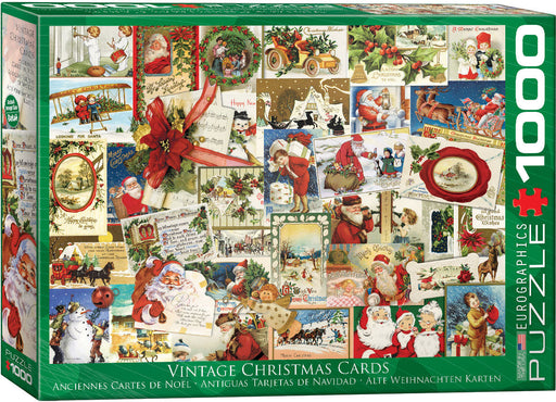 Puzzle: Christmas - Seasonal - Vintage Christmas Cards - for just $19.99! 