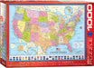 Puzzle: Maps & Flags - Map of the United States of America - for just $19.99! 