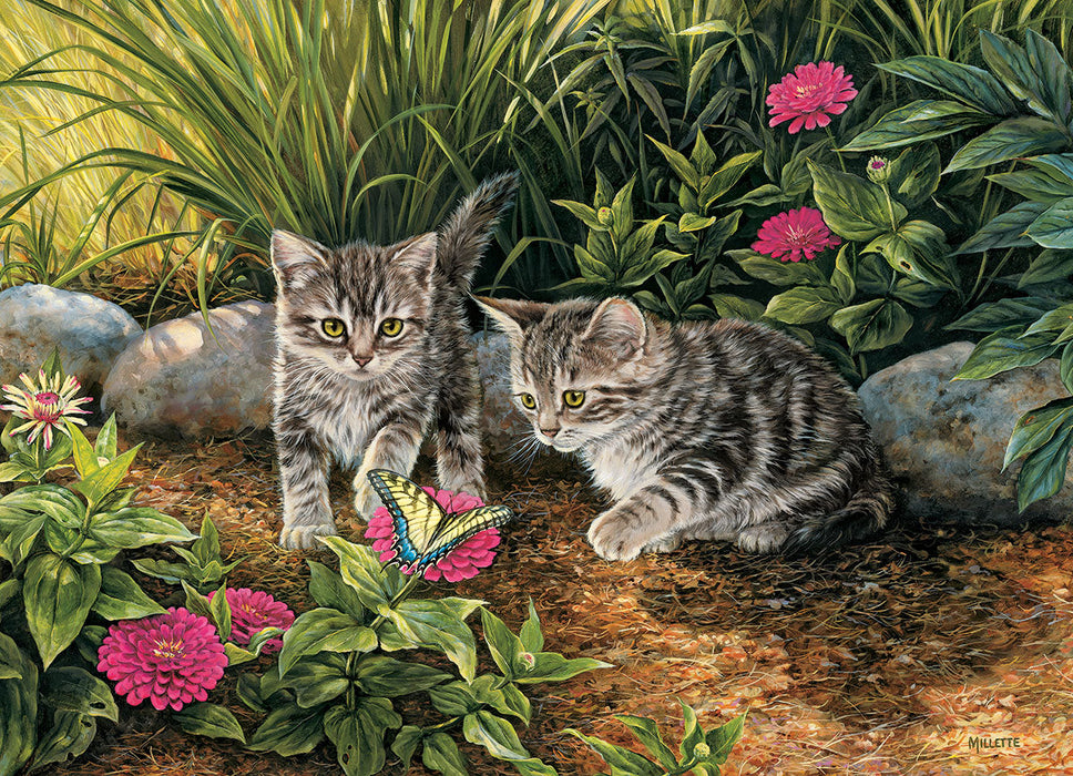 Puzzle: Artist Series - Double Trouble by Rosemary Millette - for just $19.99! 
