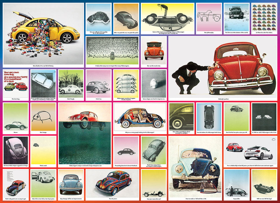 Puzzle: The VW Groovy Collection - The VW Beetle - for just $19.99! 