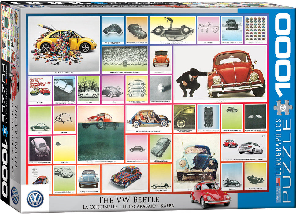 Puzzle: The VW Groovy Collection - The VW Beetle - for just $19.99! 