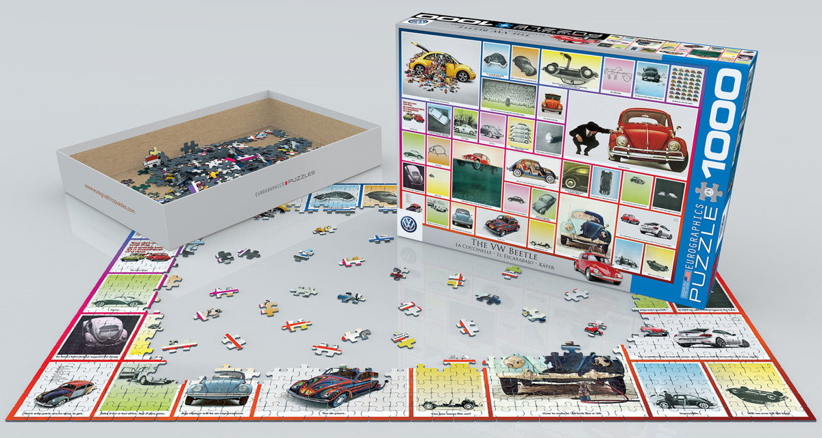 Puzzle: The VW Groovy Collection - The VW Beetle - for just $19.99! 