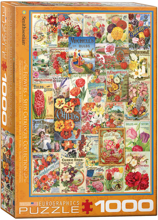 Puzzle: Seed Catalogue Collection - Flowers Seed Catalogue Collection - for just $19.99! 