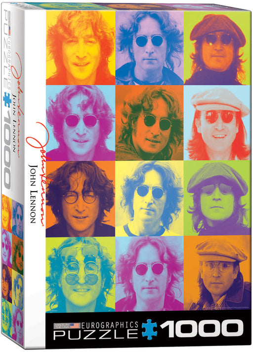 Puzzle: Celebrities Collection - John Lennon Color Portraits - for just $19.99! 
