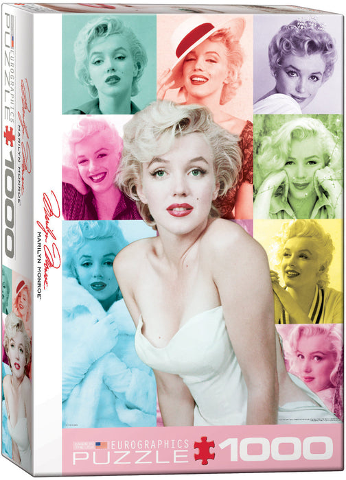 Puzzle: Celebrities Collection - Marilyn Monroe Color Portraits - for just $19.99! 