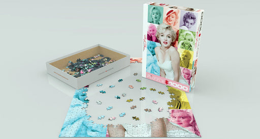 Puzzle: Celebrities Collection - Marilyn Monroe Color Portraits - for just $19.99! 