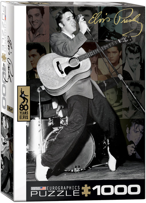 Puzzle: Celebrities Collection - Elvis Presley Live at the Olympia Theater - for just $19.99! 