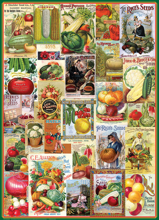 Puzzle: Seed Catalogue Collection - Vegetables Seed Catalogue Collection - for just $19.99! 