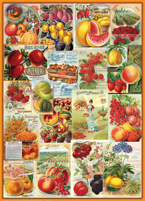 Puzzle: Seed Catalogue Collection - Fruits Seed Catalog Collection - for just $19.99! 