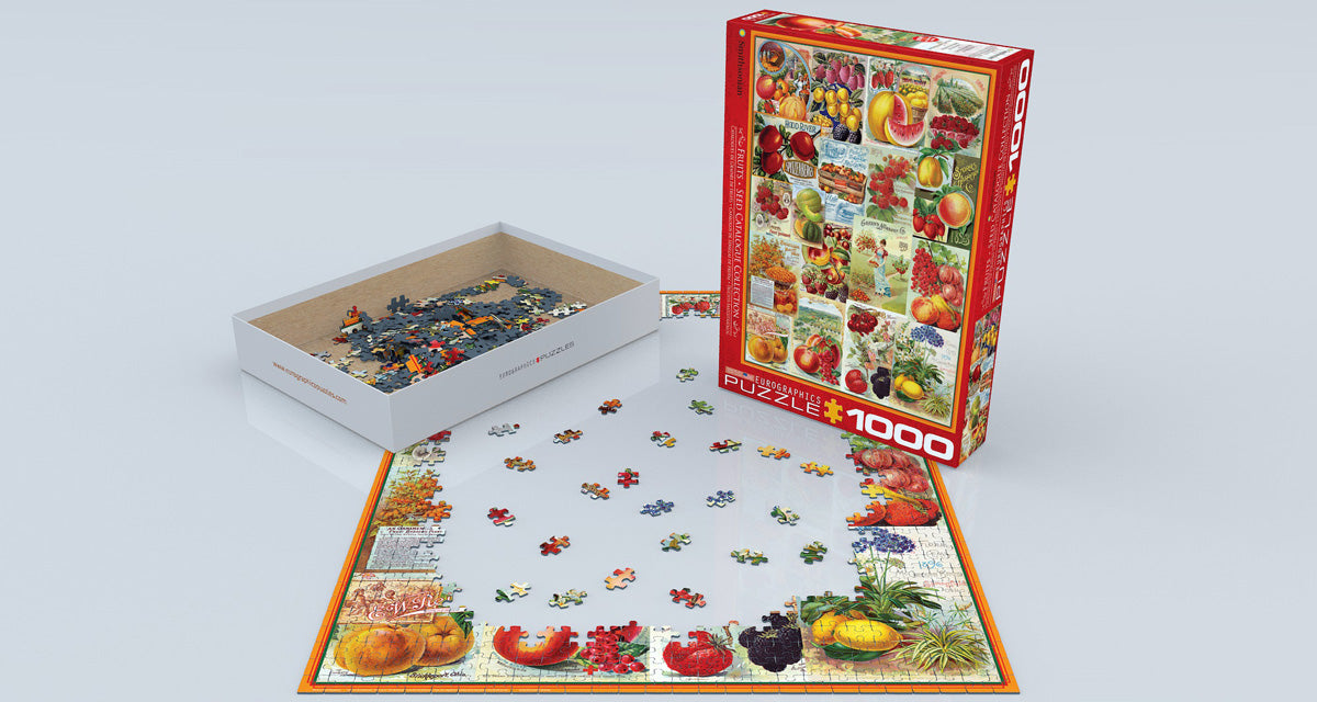 Puzzle: Seed Catalogue Collection - Fruits Seed Catalog Collection - for just $19.99! 