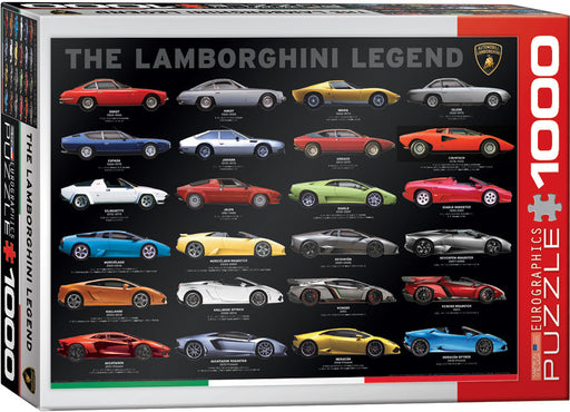 Puzzle: American Car Classics - The Lamborghini Legend - for just $19.99! 