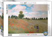 Puzzle: Fine Art Masterpieces -  The Poppy Field by Claude Monet - for just $19.99! 