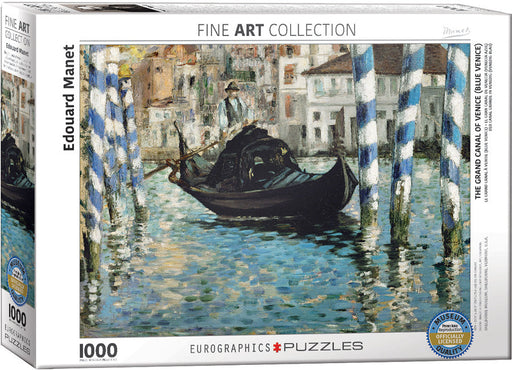 Puzzle: Fine Art Masterpieces - The Grand Canal of Venice (Blue Venice) by Edouard Manet - for just $19.99! 