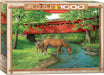 Puzzle: Artist Series - Sweet Water Bridge by Persis Clayton Weirs - for just $19.99! 