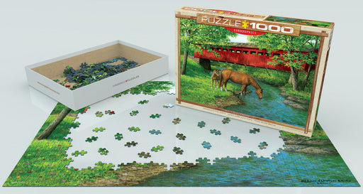 Puzzle: Artist Series - Sweet Water Bridge by Persis Clayton Weirs - for just $19.99! 