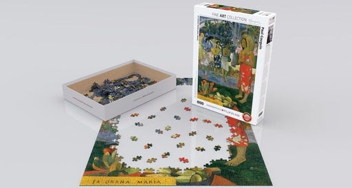Puzzle: Fine Art Masterpieces - La Orana Maria (Hail Mary) by Paul Gauguin - for just $19.99! 