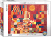 Puzzle: Fine Art Masterpieces - Castle and Sun by Paul Klee - for just $19.99! 