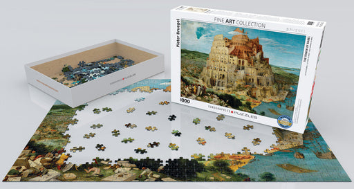 Puzzle: Fine Art Masterpieces - The Tower of Babel by Pieter Bruegel - for just $19.99! 