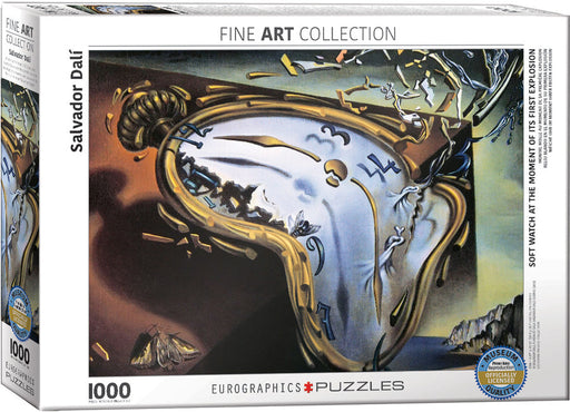 Puzzle: Fine Art Masterpieces - Soft Watch at the Moment of First Explosion - for just $19.99! 