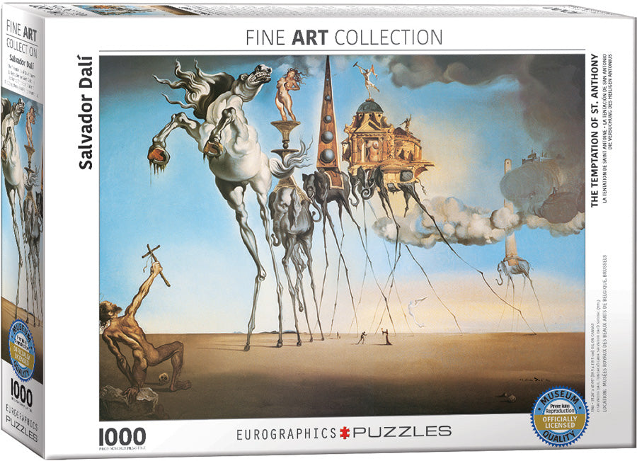 Puzzle: Fine Art Masterpieces - The Temptation of St Anthony by Salvador Dalí - for just $19.99! 