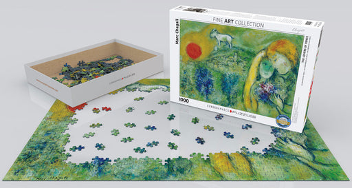Puzzle: Fine Art Masterpieces - The Lovers of Venice by Marc Chagall - for just $19.99! 