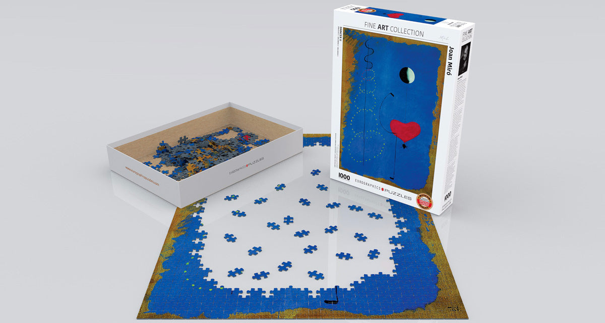 Puzzle: Fine Art Masterpieces -  Dancer II by Joan Miró - for just $19.99! 
