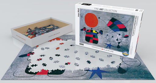 Puzzle: Fine Art Masterpieces - The Smile of the Flamboyant Wings by Joan Miró - for just $19.99! 