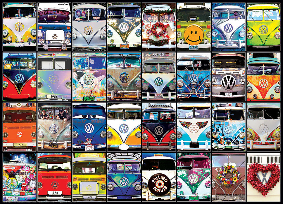 Puzzle: The VW Groovy Collection - VW Cool Faces - for just $19.99! 