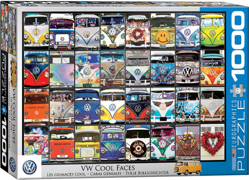 Puzzle: The VW Groovy Collection - VW Cool Faces - for just $19.99! 