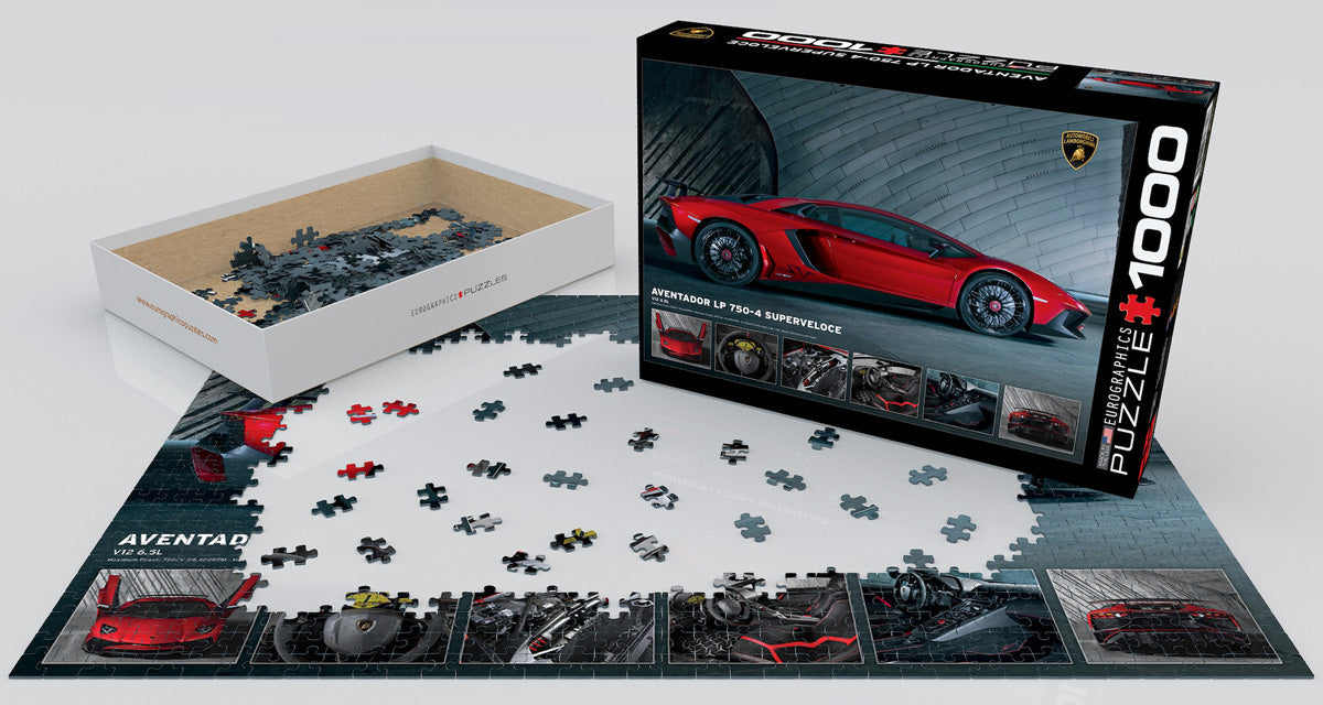 Puzzle: American Car Classics - Lamborghini Aventador LP750-4 Superveloce - for just $19.99! 