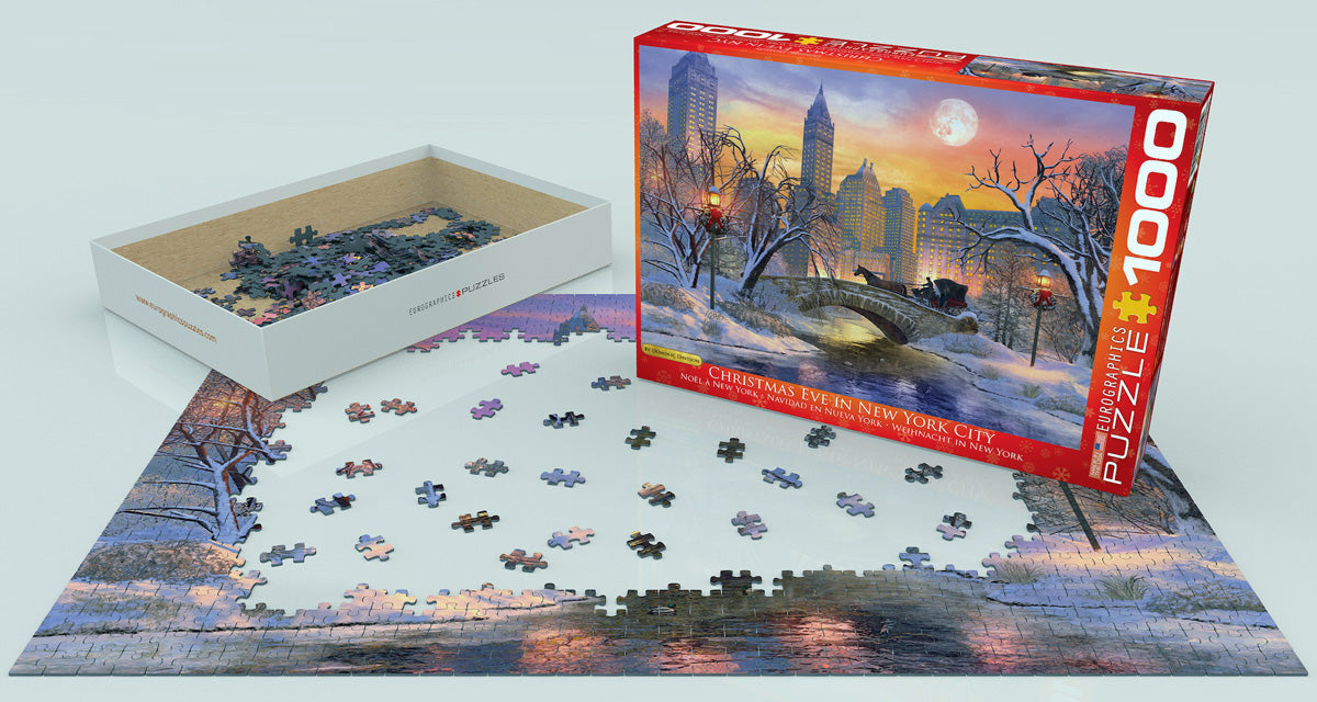 Puzzle: Christmas - Seasonal - Christmas Eve in New York City by Dominic Davison - for just $19.99! 