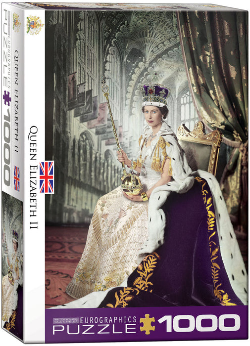 Puzzle: Celebrities Collection - Queen Elizabeth II - for just $19.99! 