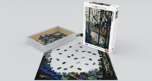 Puzzle: Fine Art Masterpieces - Study for Northern River by Tom Thomson - for just $19.99! 