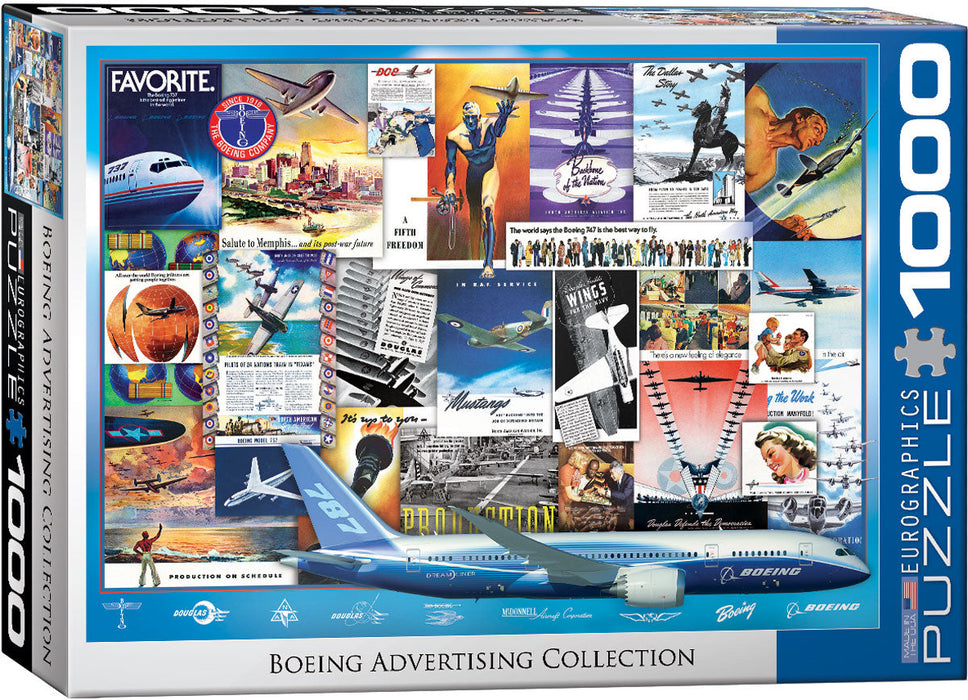 Puzzle: Sea & Land Transportation - Boeing Advertising Collection - for just $19.99! 