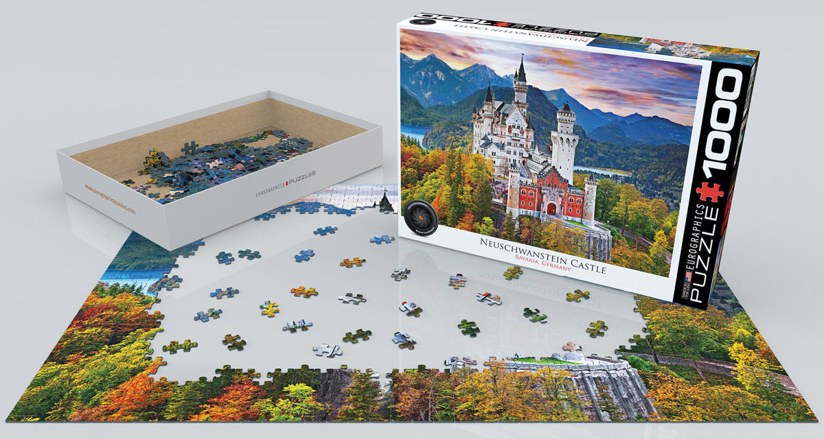 Puzzle: HDR Photography - Neuschwanstein Castle Germany - for just $19.99! 