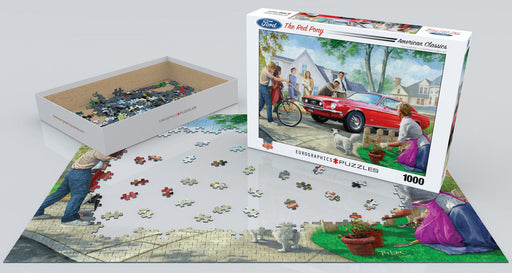 Puzzle: American Car Classics - The Red Pony - for just $19.99! 