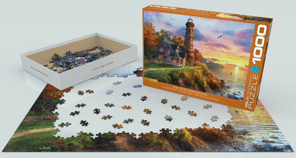 Puzzle: Artist Series - The Old Lighthouse by Dominic Davison - for just $19.99! 