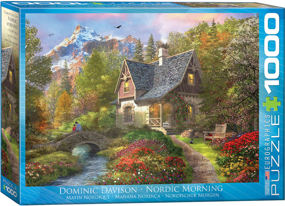 Puzzle: Artist Series - Nordic Morning by Dominic Davison - for just $19.99! 