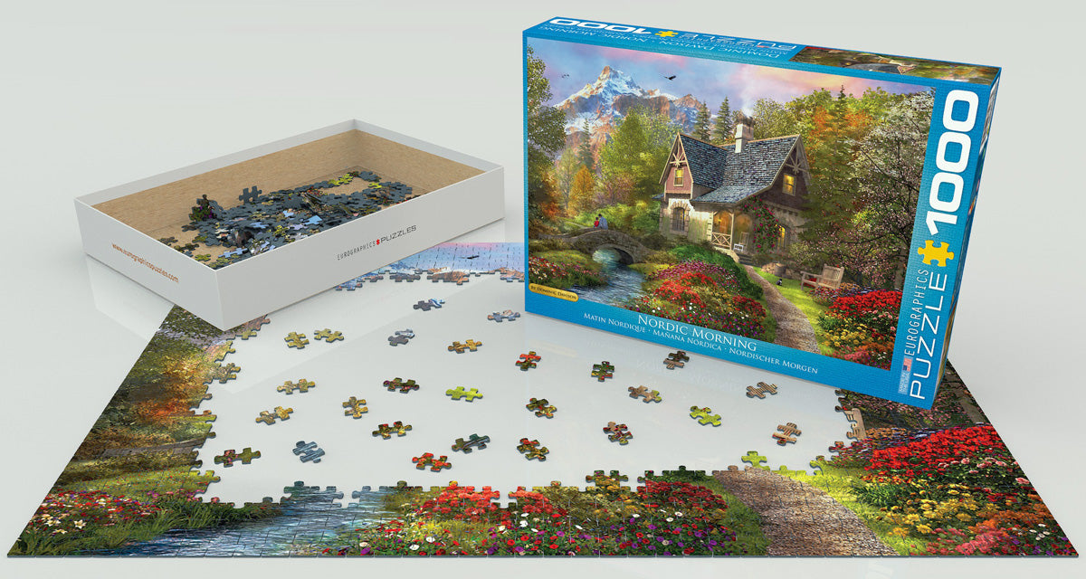 Puzzle: Artist Series - Nordic Morning by Dominic Davison - for just $19.99! 