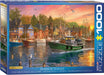 Puzzle: Artist Series - Harbor Sunset by Dominic Davison - for just $19.99! 