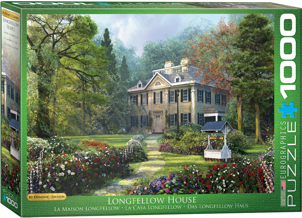 Puzzle: Artist Series - Longfellow House by Dominic Davison - for just $19.99! 