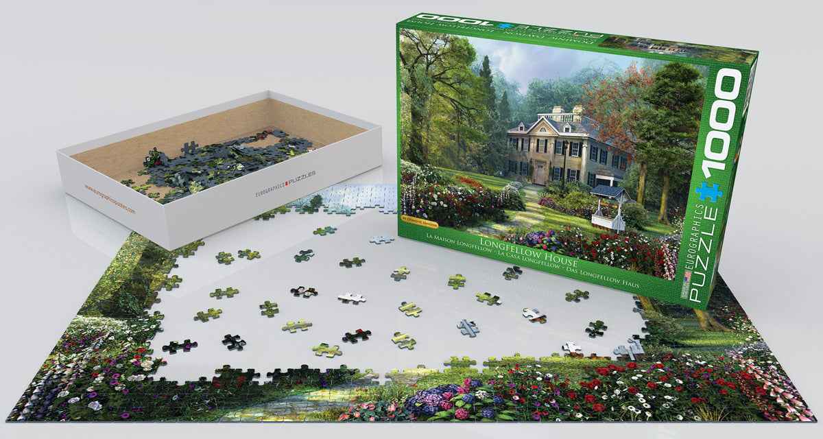 Puzzle: Artist Series - Longfellow House by Dominic Davison - for just $19.99! 