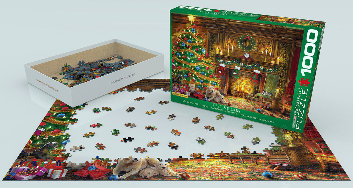 Puzzle: Christmas - Seasonal - Festive Labs by Dominic Davison - for just $19.99! 