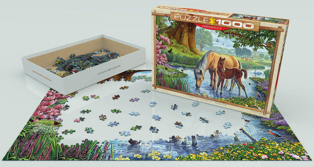 Puzzle: Artist Series - The Fell Ponies by Steve Crisp - for just $19.99! 